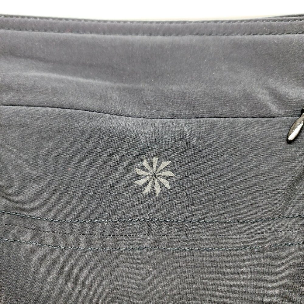 Athleta Women’s Golf tennis Mini Skirt Black Size 8 Stretch, Comfy - Picture 8 of 9